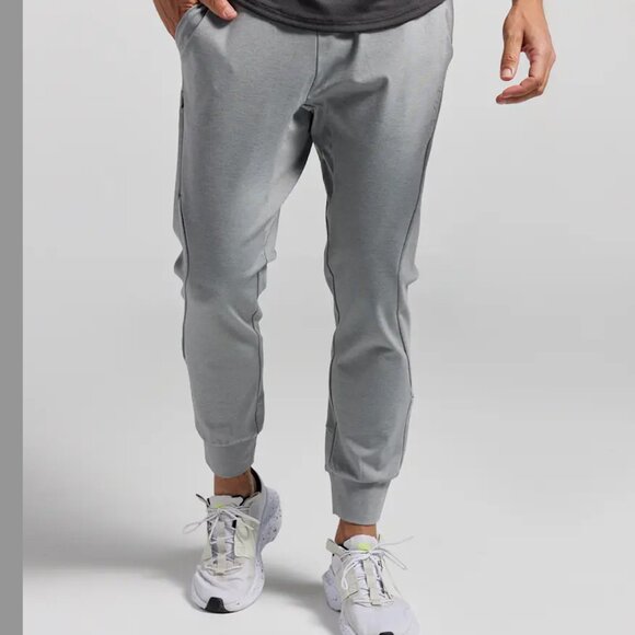 BYLT Premium Basics Active Jogger Pant, Elite+ Heather Grey, Men's Size Large - Picture 11 of 16